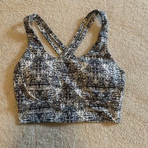 Buffbunny Hustle Print Rosa Bra